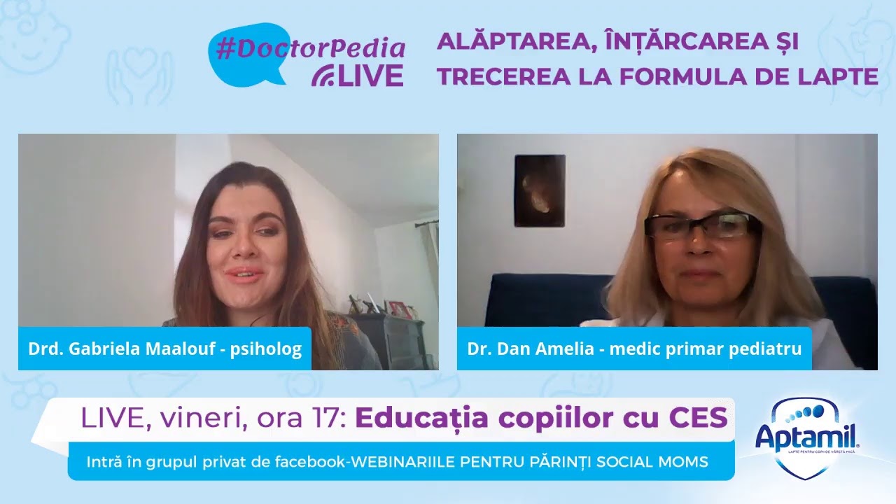 DoctorPedia: Alaptarea, intarcarea si trecerea la formula de lapte