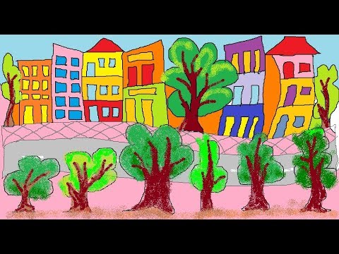 Vẽ thành phố tương lai - YouTube