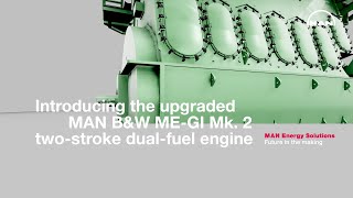 Introducing the upgraded MAN B&W ME-GI Mk.2 two-stroke dual-fuel engine