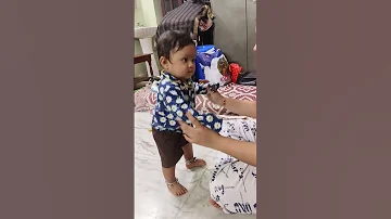 A Cutebaby Funny Babyinnerfeeling Shorts Viral Trending 