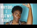 Big Chop Update + Styling My Short Natural Hair | Nia Imani