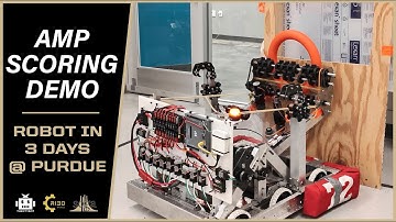 Ri3D @ Purdue Robot Demo: Amp Scoring