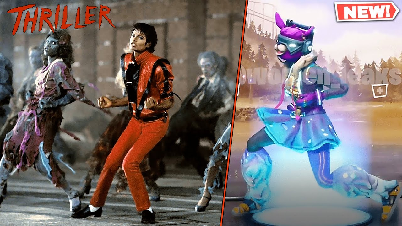 Fortnite THRILLER Emote EARLY LOOK ?! YouTube