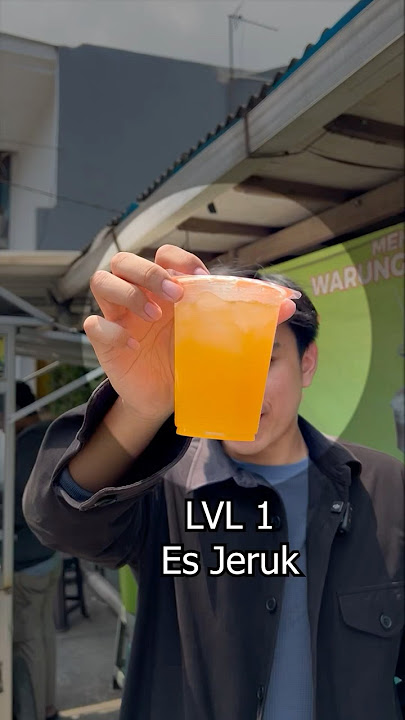 3 Level Es Jeruk #orange #juice  #food #star #review #fyp #shorts