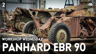 WORKSHOP WEDNESDAY: Starting the Panhard EBR 90 Armoured Recon Vehicle RESTORATION PROJECT