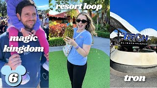 Disney World Vlog | Magic Kingdom, Tron, Resort Loop Hotels