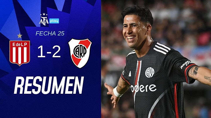Estudiantes de La Plata 1 vs 2 River Plate  | #TorneoBetano | Resumen  | Fecha 25