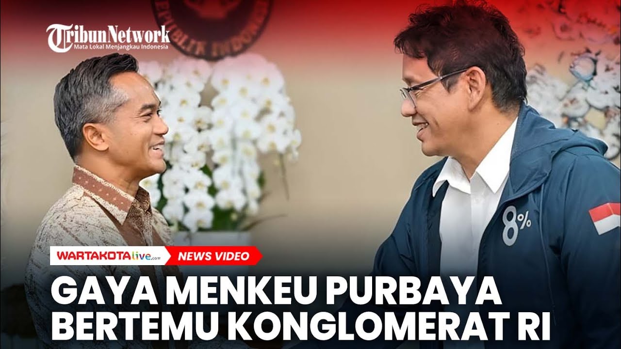 Gaya Menteri Keuangan Purbaya Ketemu Konglomerat RI