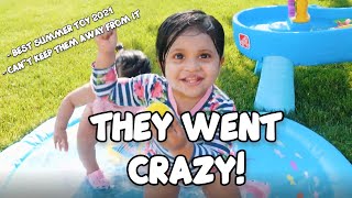 BEST SUMMER TOY FOR KIDS 2021 | KIDS PLAYING WITH THEIR SPLASH PAD