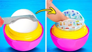 ألعاب نانو تيب DIY مرضية وألعاب فدجيت 🤩💖 الحرف المدهشة!