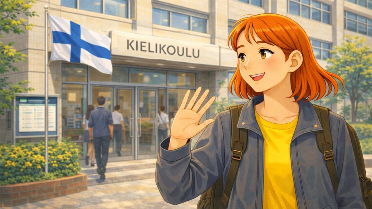 Suomen opiskelu | Annan päivä Suomessa – Un día de Anna en Finlandia (A1.1–A1.2)