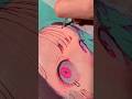 スケボーのデッキにアクリルで絵を描く。skateboard paint custom