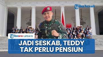 Sah! Mayor Teddy Sekretaris Kabinet Prabowo, Tak Perlu Pensiun TNI, Jabatan Bukan Setingkat Menteri