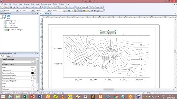 how to make a contour map using surfer