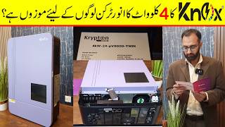 Knox 4Kw Krypton Inverter Review Unboxing Features Worth It For Solar Users?