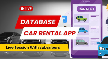 Car Rental App Database Design Live Session