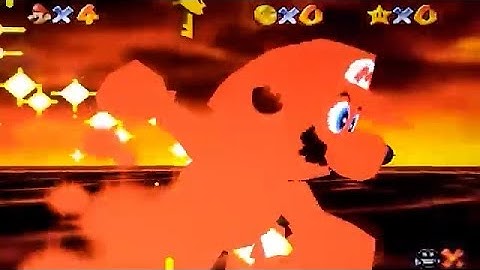 SM64 Cheat Code - full sparkling red mario (July)