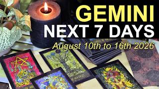 GEMINI Weekly Tarot Reading 'FOLLOW WHERE THIS LEADS' August 10 to 16 2026 | Truth Well Told Tarot