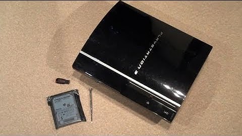 Upgrade The PlayStation 3 Hard Drive - Quick PS3 Guide - 640GB HDD