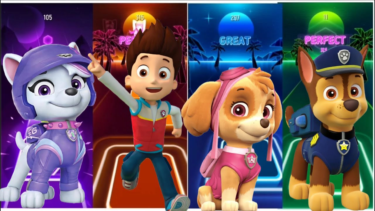 The Cutest Music Jump Ever – Paw Patrol @🐶