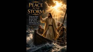 Daily Devotional: Peace in the Storm #dailydevotional #history #faithoverfear #biblestory