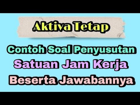 Video: Cara Menghitung Saldo Jam Kerja