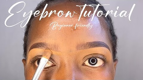 BEGINNER FRIENDLY BROW TUTORIAL | A VERY DETAILED EYEBROW TUTORIAL
