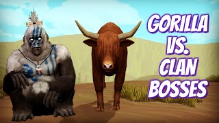 WildCraft: Gorilla Vs. CLAN Bosses!