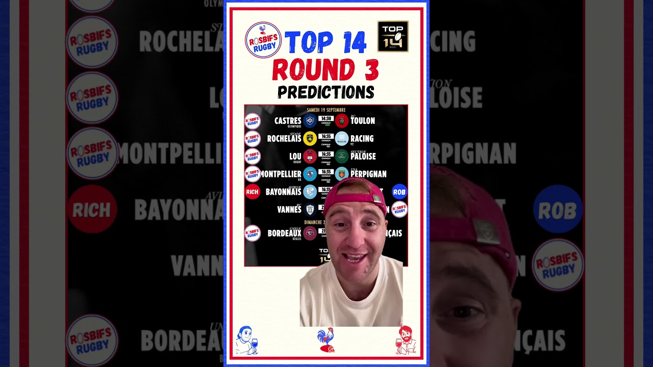 TOP 14 PREDICTIONS | Round 3