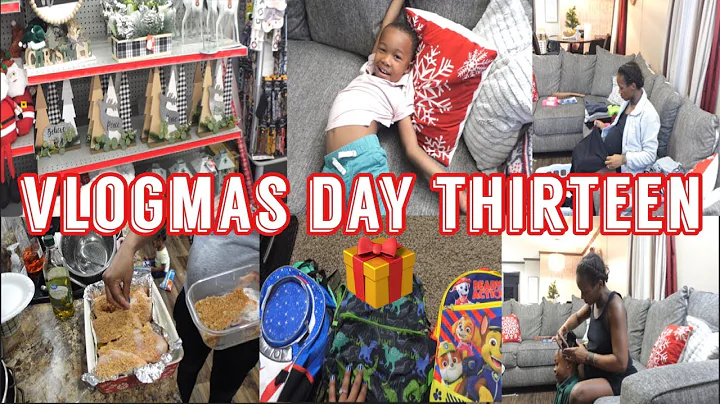 VLOGMAS DAY 13| RUNNING ERRANDS| PREPPING FOR THE ...