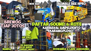 Brewog Tjap Jotos Dg Truk Baru Nyadaftar Hadir Sound System U0026 Rute Karnaval Ampeldento Karangploso