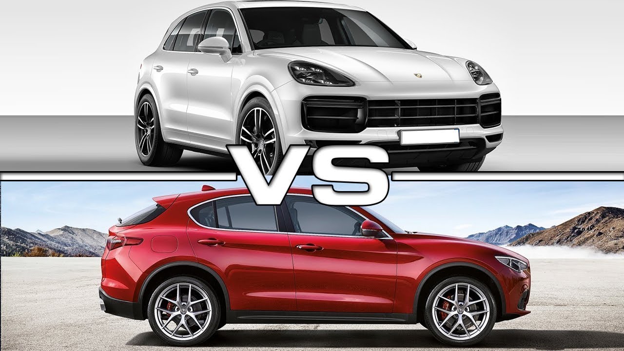 2018 Porsche Cayenne Turbo Vs 2017 Alfa Romeo Stelvio Quadrifoglio