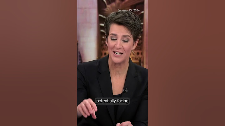 Maddow: Majority of country believe Trump should be disqualified
