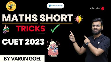 Maths Short Tricks | CUET 2023 | Varun Goel #maths #tricks #mathstricks