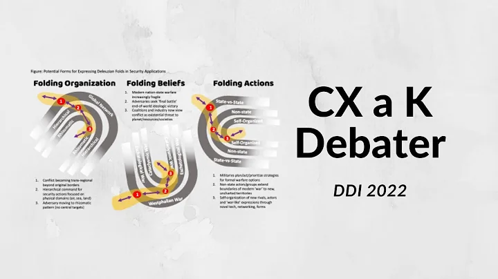 DDI 2022 - CX a K Debater - DKP