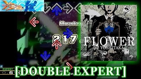 【DDR X3】 FLOWER [DOUBLE EXPERT] 譜面確認＋クラップ