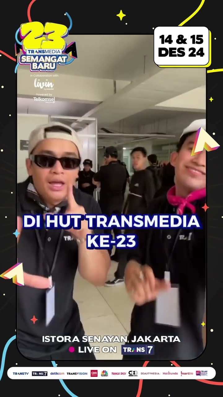 Ada undangan buat kalian dari Billy \u0026 Anwar buat dateng ke Maknyus Area di #HUTTRANSMEDIA23