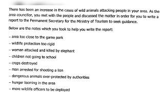 2025 English paper 1(internal)- Report writing exam revision question and answer