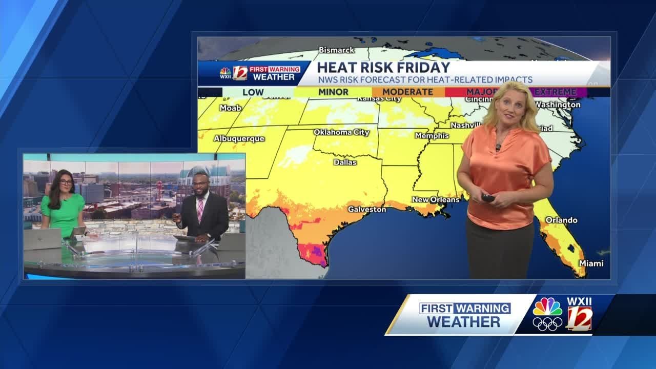 WATCH: Comfortable Saturday Highs, Cloudy and Spotty Showers Possible ...
