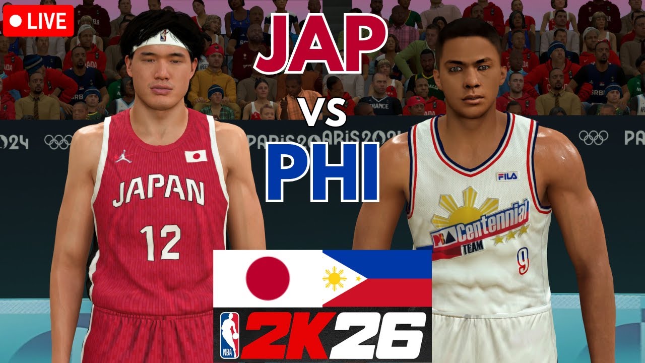 Япония (32-27) против сборной Филиппин, отмечающей столетие (29-29) | Чемпионат мира по баскетбол...
