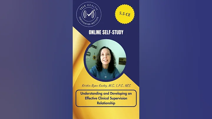 Understanding and Developing an Effective Clinical Supervision Relationship