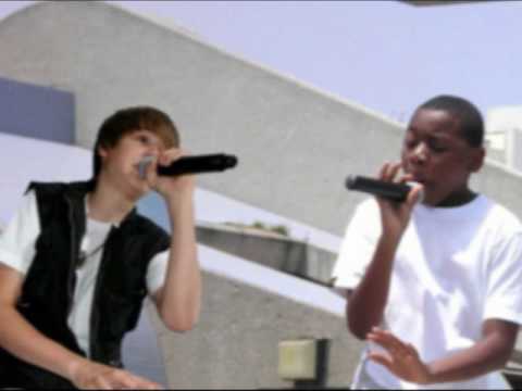 Justin Bieber & 12 Year Old Rapper L.J Frazier (Baby)