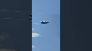 F-35A Lightning II Blasting off After Near Supersonic Pass! #aviation #fighterjet #shorts
