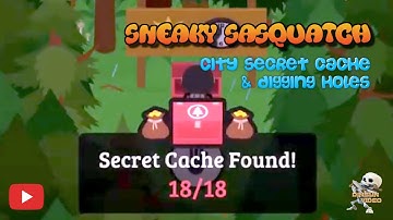 Sneaky Sasquatch Walkthrough - Red Box 17 & 18, Digging Holes #40 to #46 [Apple Arcade]
