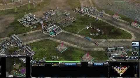 Contra Mod 009 Final - Superweapon & Laser Generals vs Cybernetics & Flame Generals