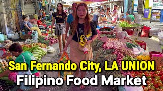 SAN FERNANDO CITY, LA UNION | Morning Walk to the Food Market this Christmas! | PHILIPPINES
