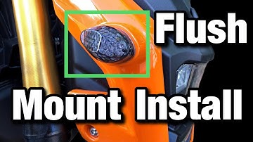 2019 Honda Grom Build: Ep. 4 - Flush Mount Turn Signals