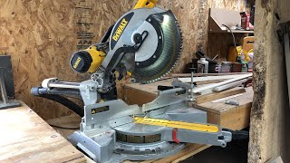 The best miter saw DeWalt makes! And why I’m getting rid of it!!