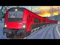Im Sonnenaufgang nach Österreich 🌄 München - Rosenheim & ÖBB Railjet | TRAIN SIMULATOR 2019