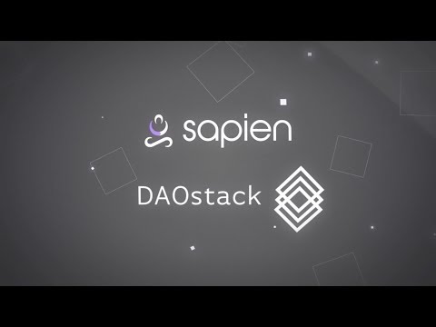 Sapien + DAOstack: Building the Social Decentralized Web